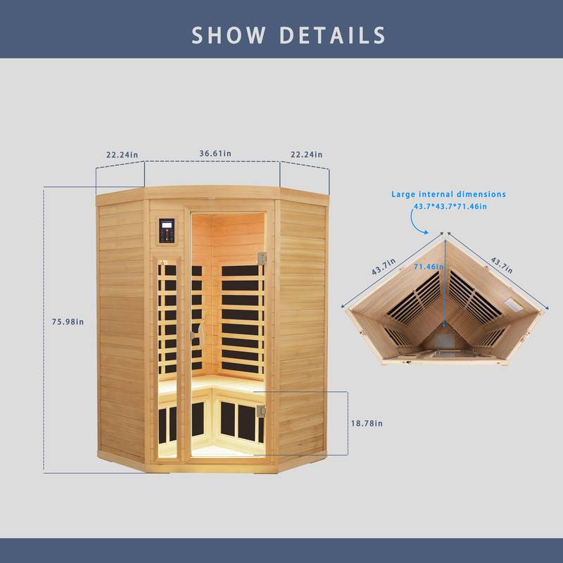 Cozy Infrared Sauna Retreat