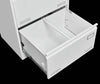 Secure Sleek Filing Cabinet - Stylish 2-Drawer Organizer