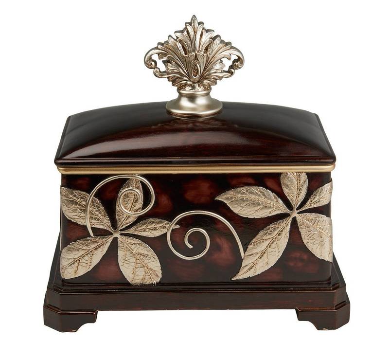 Floral Elegance Jewelry Box