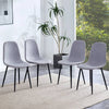 Scandi Chic Gray Shell Chair