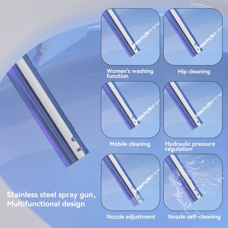 Heated Bidet Comfort Toilet