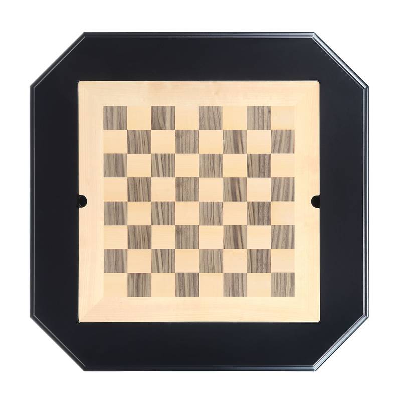 Galini Game Table in Chic Black