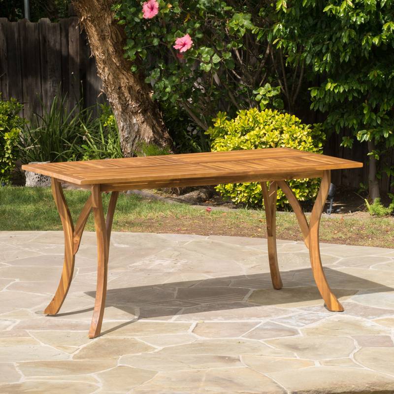 Teak Charm Outdoor Dining Table
