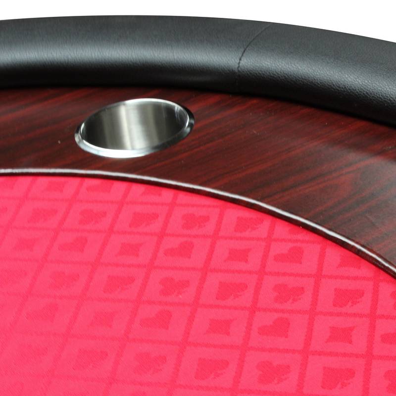 Ultimate Foldable Poker Table with Racetrack Design