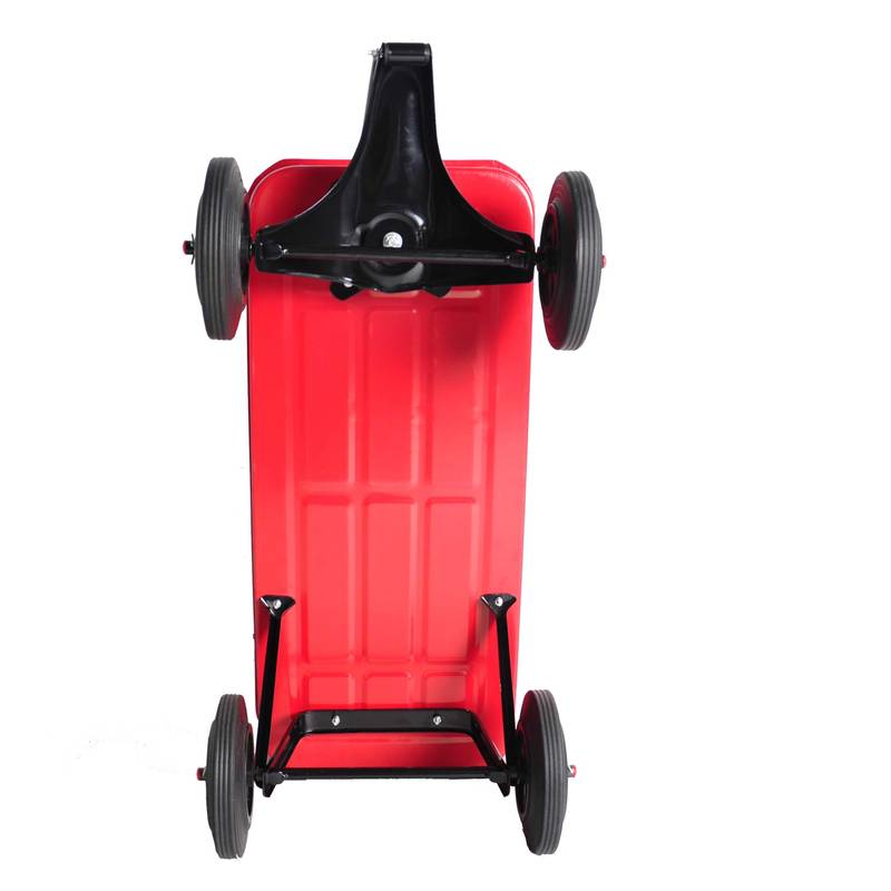 Rugged Red All-Terrain Garden Cart