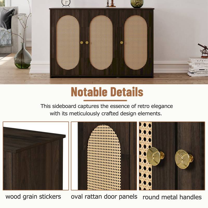Rattan Chic Retro Sideboard