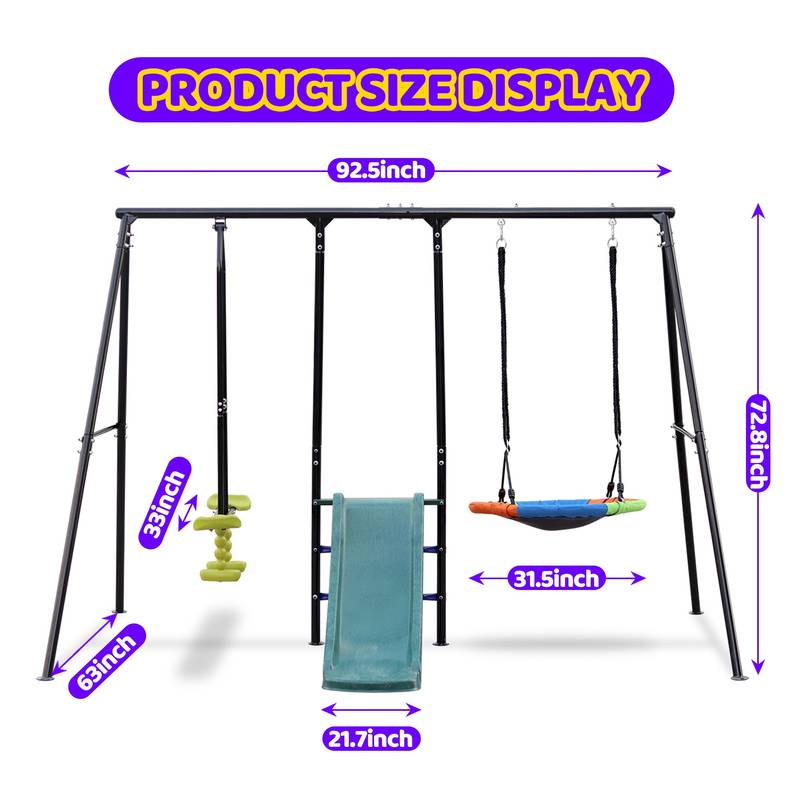 Backyard Adventure Swing Set