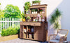 Garden Haven Potting Bench & Storage Station