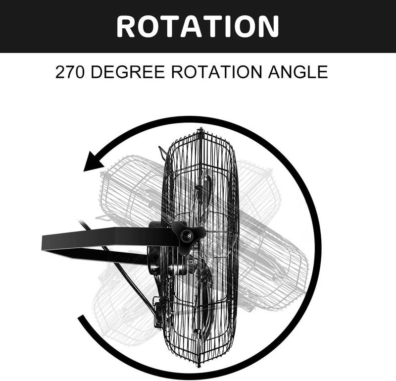 High-Performance Wall Mount Fan for Any Space