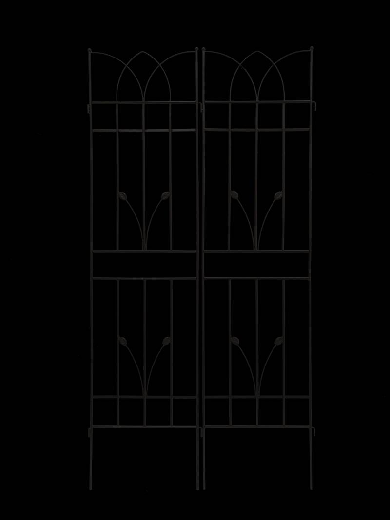 Stylish Metal Garden Trellis Set for Climbing Plants