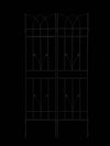 Stylish Metal Garden Trellis Set for Climbing Plants
