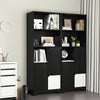 Sleek Storage Bookcase with Doors & Drawer