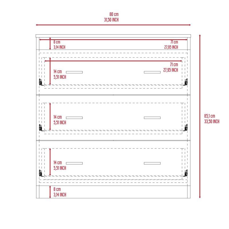 Stylish Black Bedroom Suite with Dressers