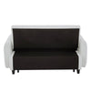 Light Blue Sleeper Sofa with USB Ports and Pillows
