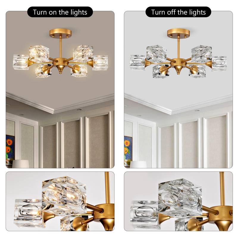 Glam Crystal Pendant Light