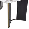 Chic Marble-Look Dining Table
