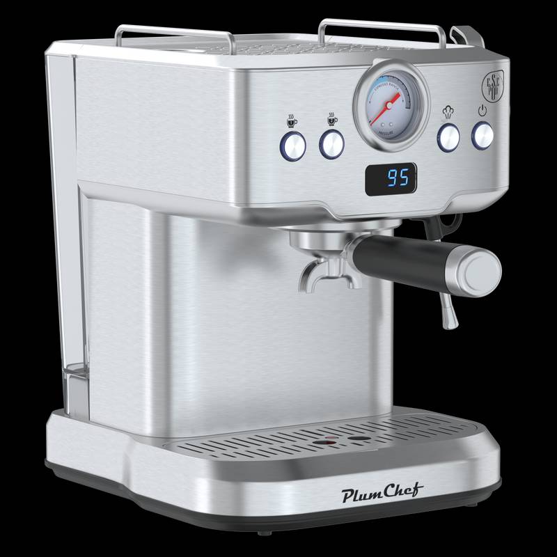 BrewMaster Pro Espresso Maker with Frother - Perfect for Cappuccinos and Lattes!