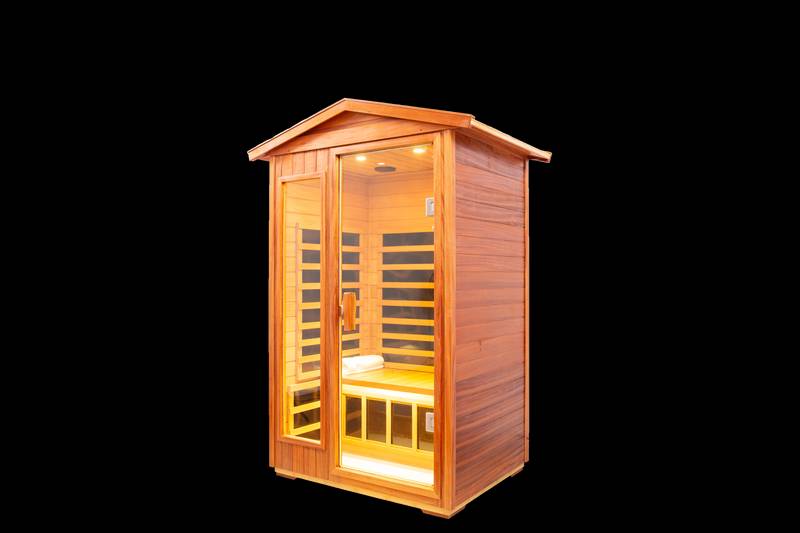 Cozy Wood Escape Sauna for Two
