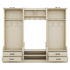 Versatile Hall Tree with Storage & Hooks