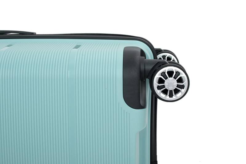 Light Green Hardshell Luggage Set with Spinner Wheels and TSA Lock
