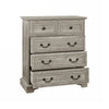 Rustic Charm 5-Drawer Dresser