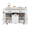 Savvy Chef's Rolling Kitchen Island