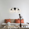 Clear Glass Modern Sconce - Stylish Indoor Light Fixture