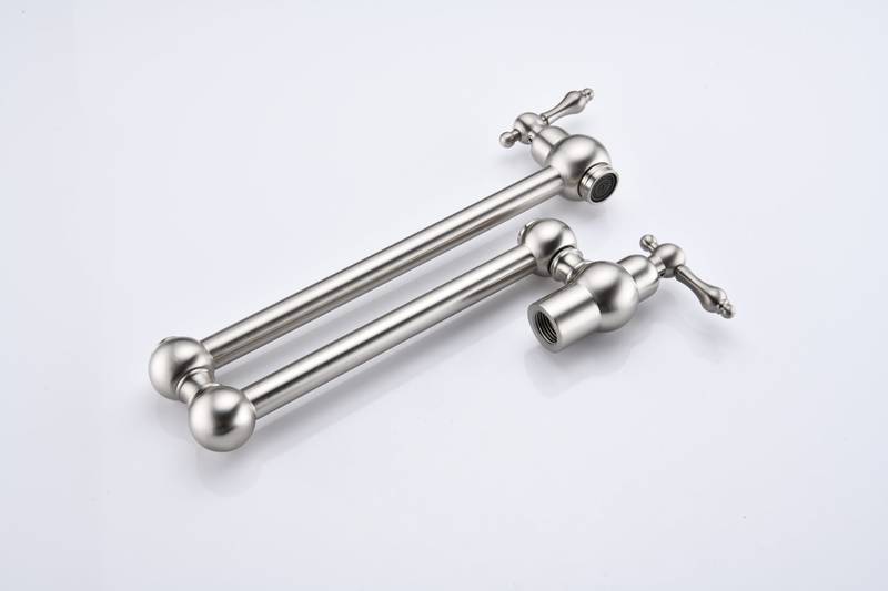 Wall-Mounted Pot Filler Faucet