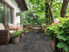 Versatile Dark Grey Deck Tile Set