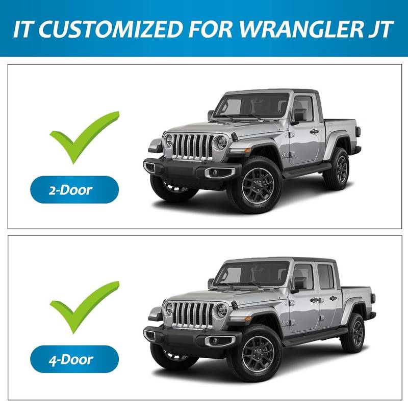 All-Terrain Jeep Fenders for Wrangler Gladiator JT