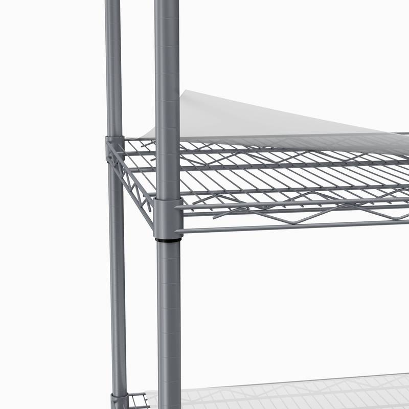 Versatile Heavy-Duty Rolling Shelving Unit