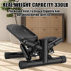 FitStep Pro: Ultimate Mini Stair Machine with Resistance Bands