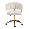 Chic Velvet Swivel Desk Chair