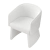 Chic White Lounge Chair