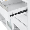 Stylish Buffet & Coffee Bar Storage with Hutch and Power Outlet