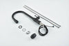 Sleek Matte Black Pull-Down Kitchen Faucet