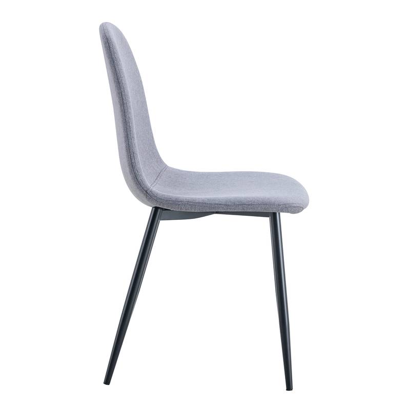 Scandi Chic Gray Shell Chair