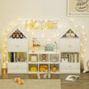 Cozy House Bookshelf for Kids: Fun Storage for Books and Toys!