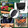 Versatile Collapsible Beach Wagon with Liner Bags