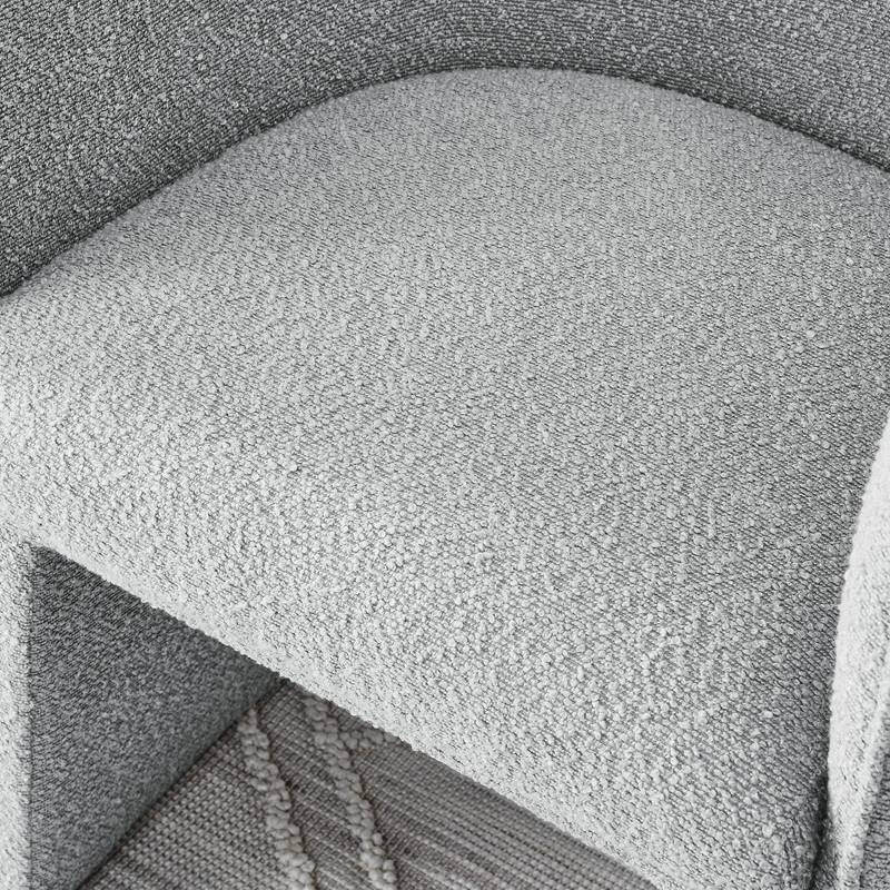 Chic Grey Leisure Chair
