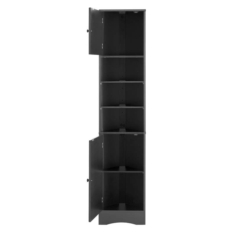 Stylish Corner Storage Cabinet for Bathroom