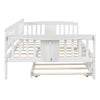 Charming White Daybed with Trundle