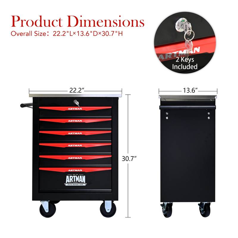 Ultimate Rolling Tool Cart - Your Go-To Garage Organizer