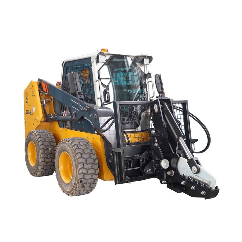 Rotating Tree Shears for Skid Steers - Quick Attach