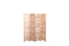 Natural Wood Folding Room Divider