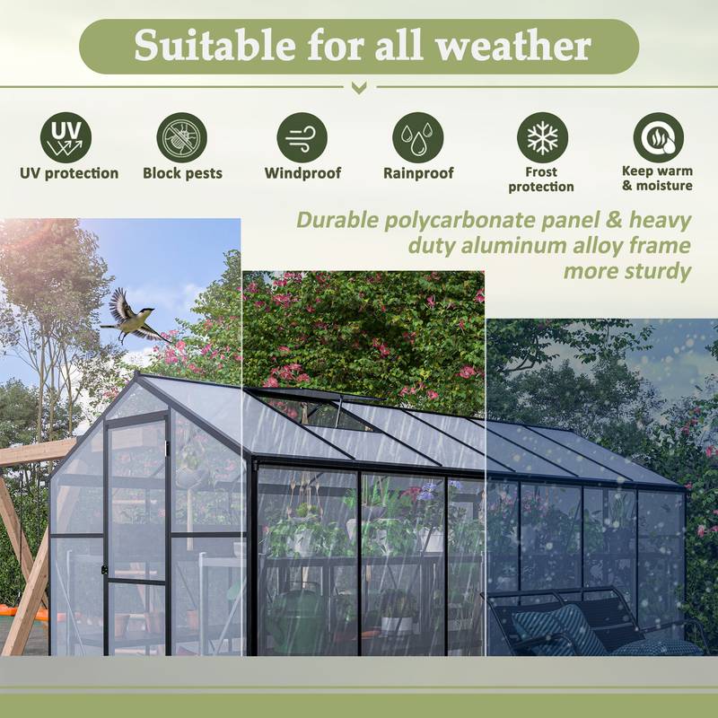Garden Haven Walk-In Greenhouse