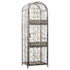 Rustic Wine Jail - Secure Antique Bronze Rack