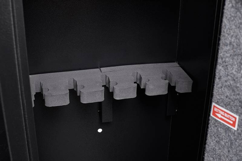 Secure Steel Gun Vault with Smart Lock & Alarm