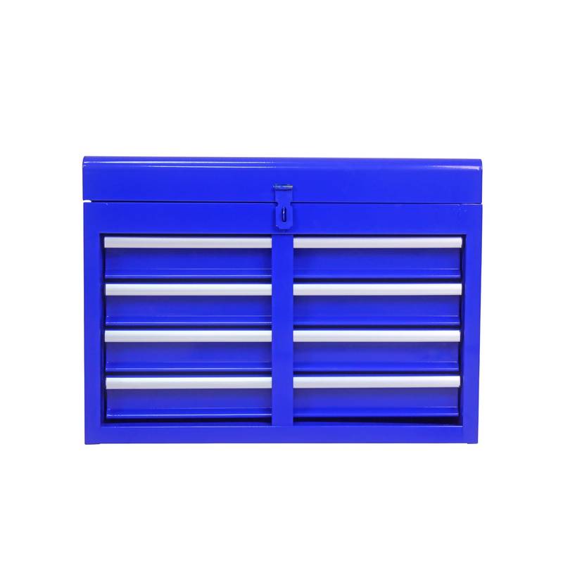 Versatile Blue Tool Chest with Adjustable Shelf