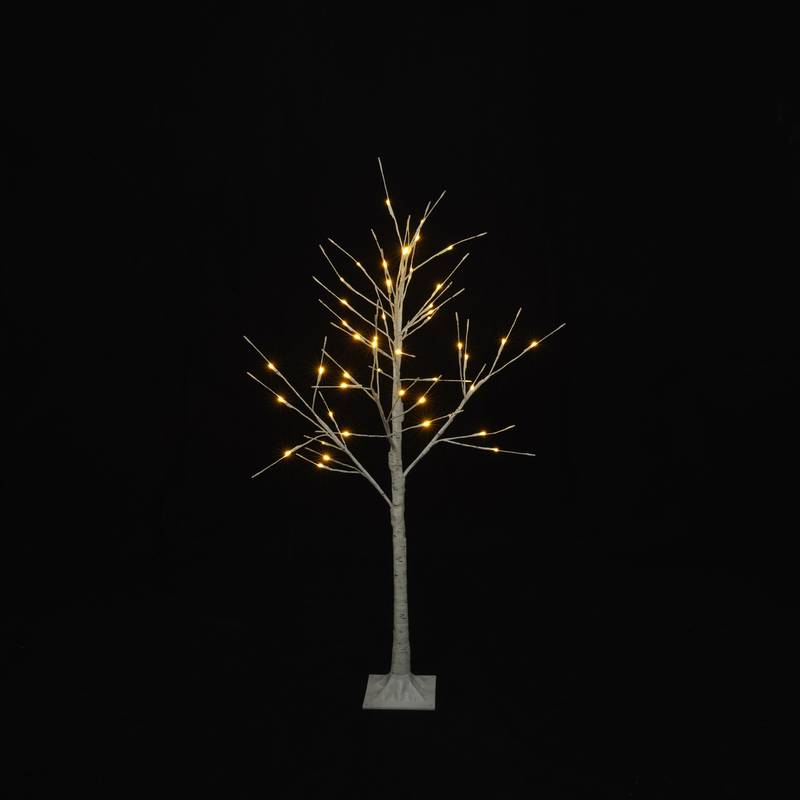 Enchanting Lighted Birch Tree for Festive Decor